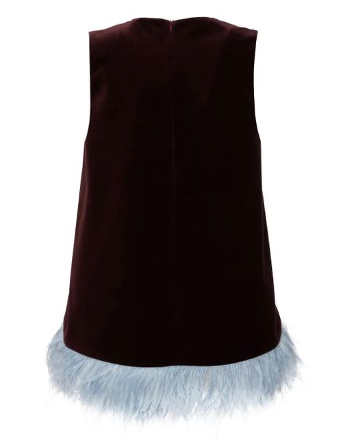 LaDoubleJ Black La Scala Top