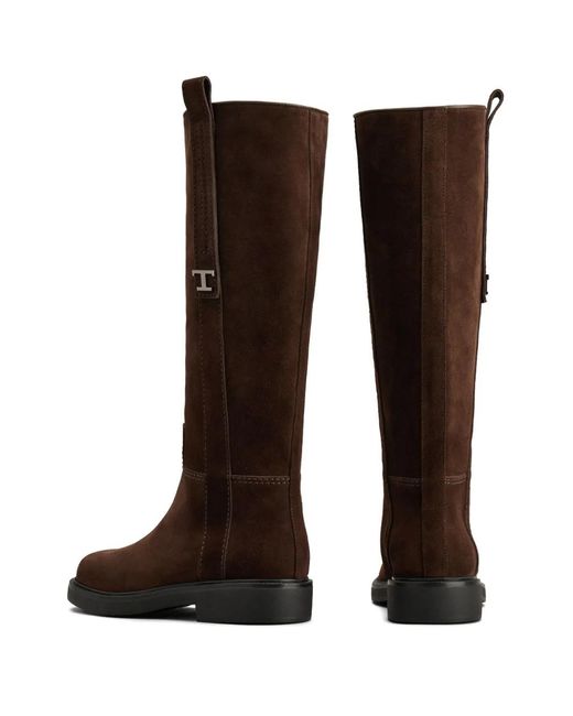 Tod's Brown Gomma 20L Boots