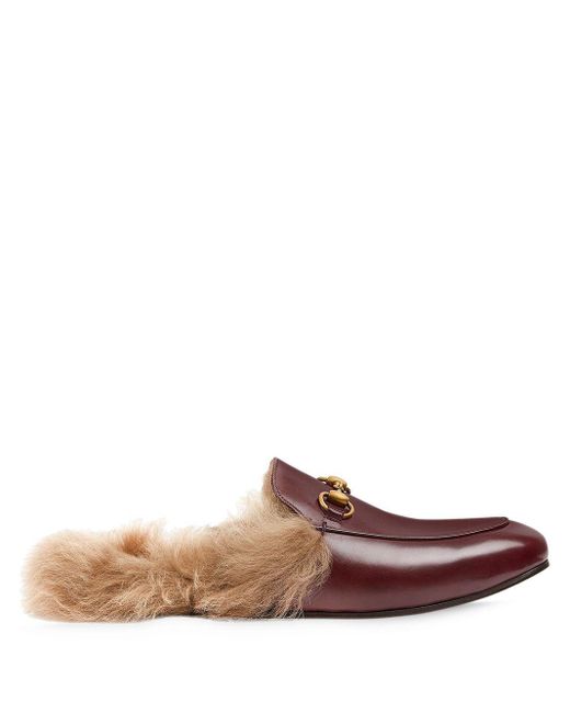 princetown crocodile slipper with double g