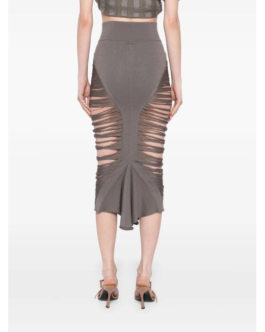 Rick Owens Tanja スカート Gray