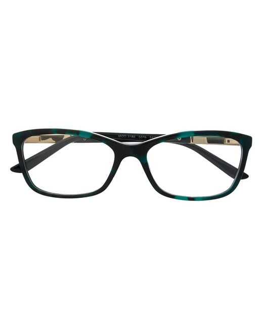 Lunettes De Vue À Monture Carrée Versace en coloris Black