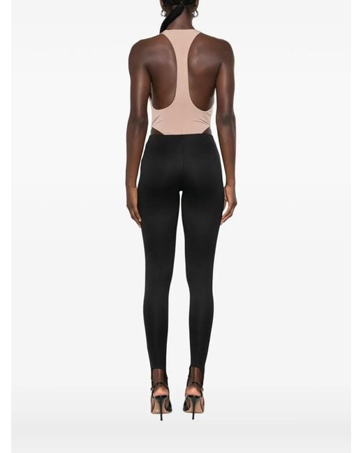 ANDAMANE Natural Racer-Back Bodysuit