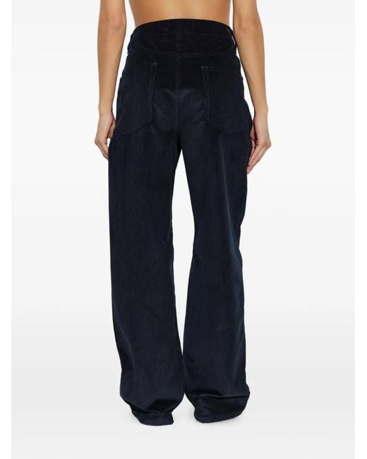 Rohe Blue Corduroy Trousers