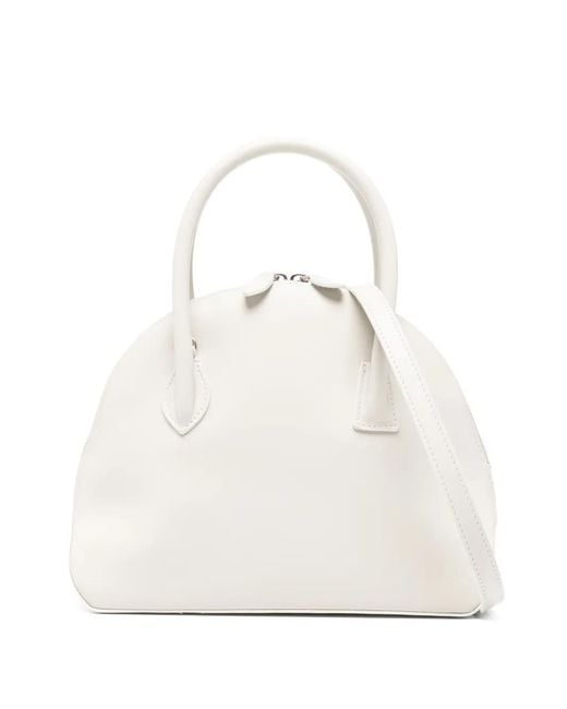 Liffner White Dome Tote Bag