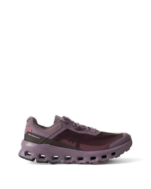 On Shoes Purple Cloudvista 2 Lace-Up Sneakers