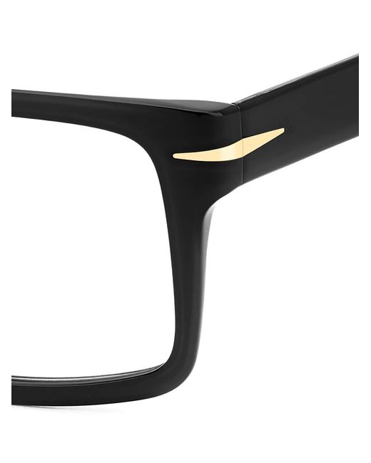 David Beckham Black Square-Frame Glasses