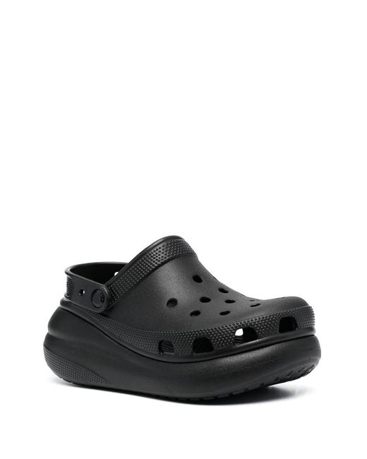 CROCSTM Black Classic Crush Clogs
