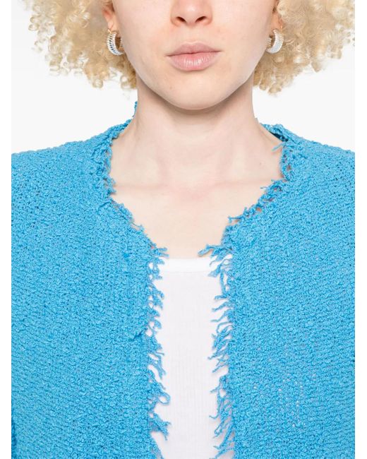 IRO Blue Offene Jacke