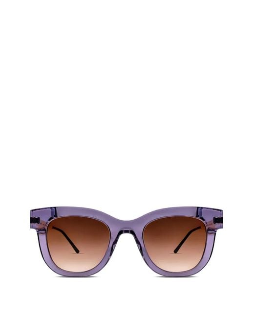 Thierry Lasry Pink Sexxxy Round-Frame Sunglasses