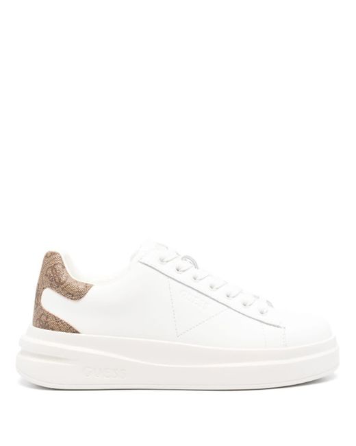 Guess White Elbina Sneakers