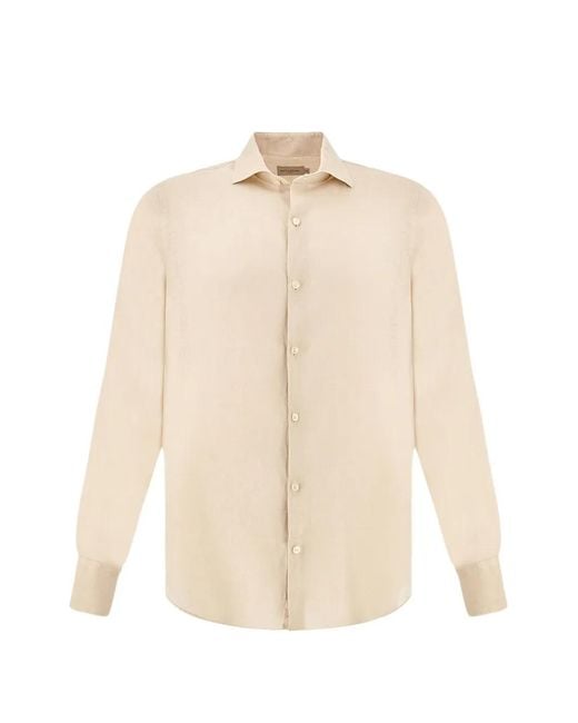Paul & Shark Natural Buttoned Shirt for men