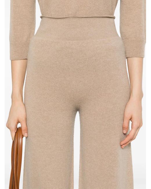 Vanisé Natural Wide-Leg Trousers