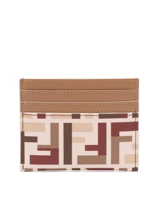 Fendi Pink Kartenetui mit FF