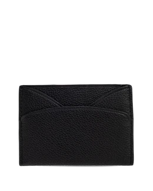Tory Burch Black Romy Leather Card Holder