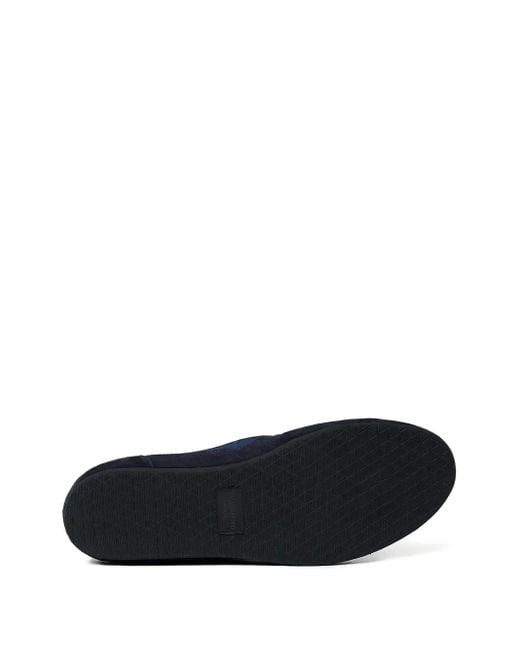Scarosso Blue Leggera Suede Sneakers for men