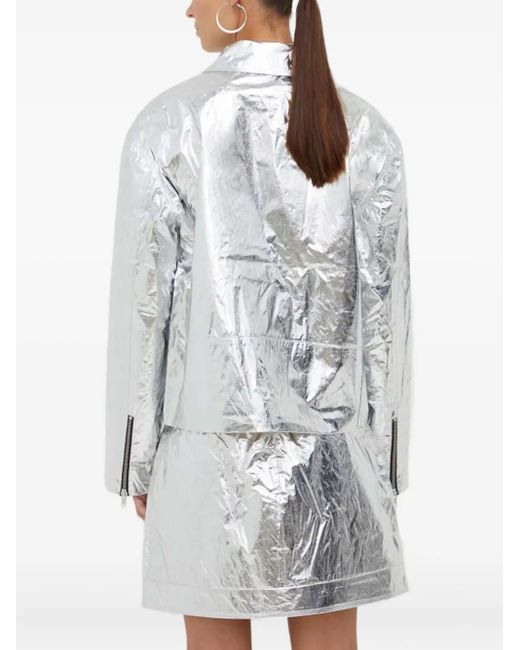 Stine Goya Gray Rockey Zip Jacket