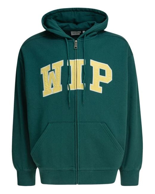 Carhartt Kapuzenjacke mit Reißverschluss in Green für Herren