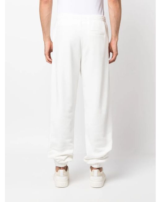 Wales Bonner White Logo-Print Track Pants for men
