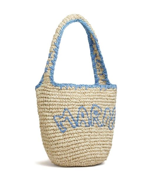 Marni White Crochet-Embroidered Shoulder Bag