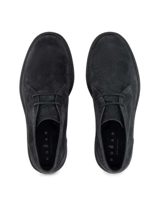 Hogan Blue H704 Boots for men