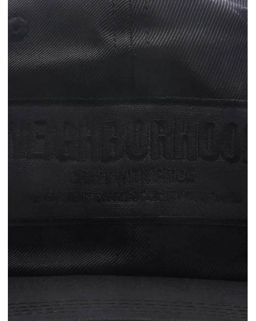 Neighborhood Black Dad Cap for men