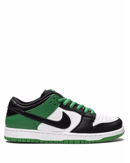 Nike Green Dunk Low Pro Sb "Classic" Sneakers