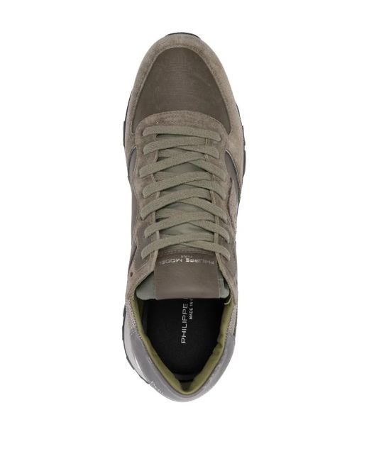 Philippe Model Gray Trpx Haute Sneakers for men