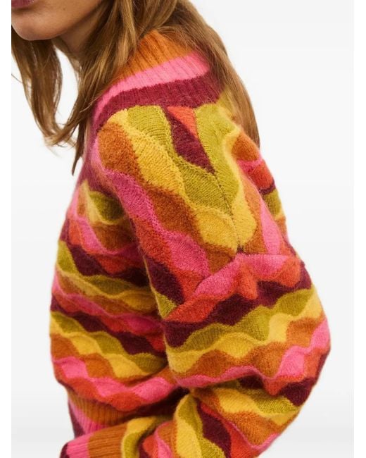 ALÉMAIS Red Rocco Sweater