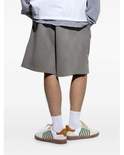 DSquared² Gray Cotton Shorts for men