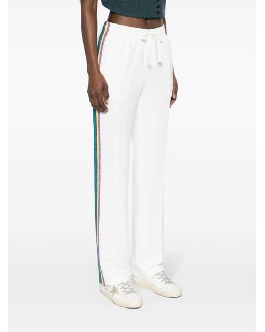 パンツ ZADIG & VOLTAIRE Woman Pants White WWJE01270 103 Zadig & Voltaire Linen Flared Pistol Trousers