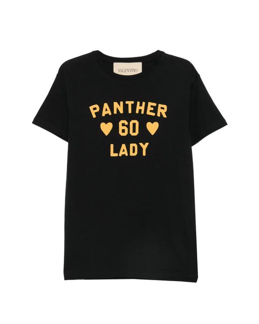 Valentino Garavani Black Short-Sleeves T-Shirt