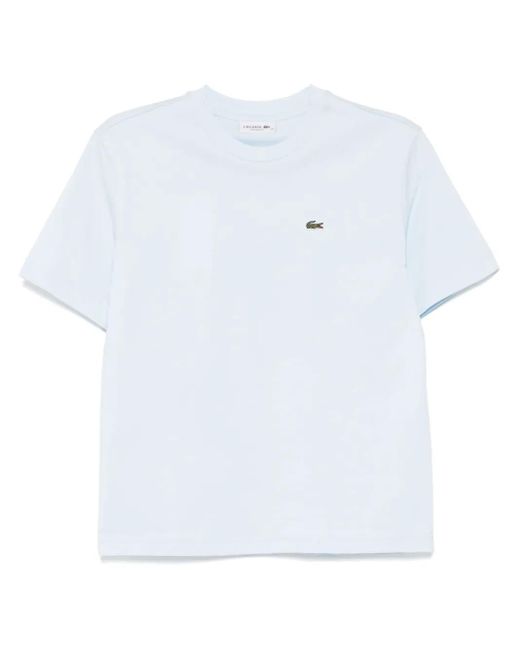 Lacoste White Relaxed Soft T-Shirt
