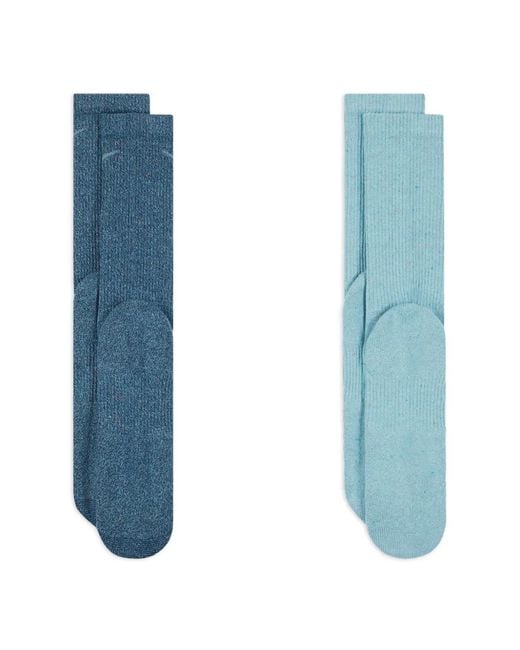 Nike Blue Cushioned Socks