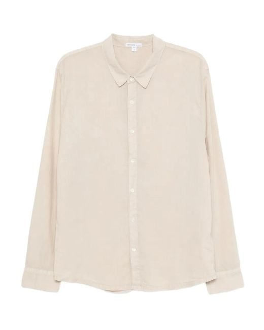 メンズ James Perse Standard シャツ White
