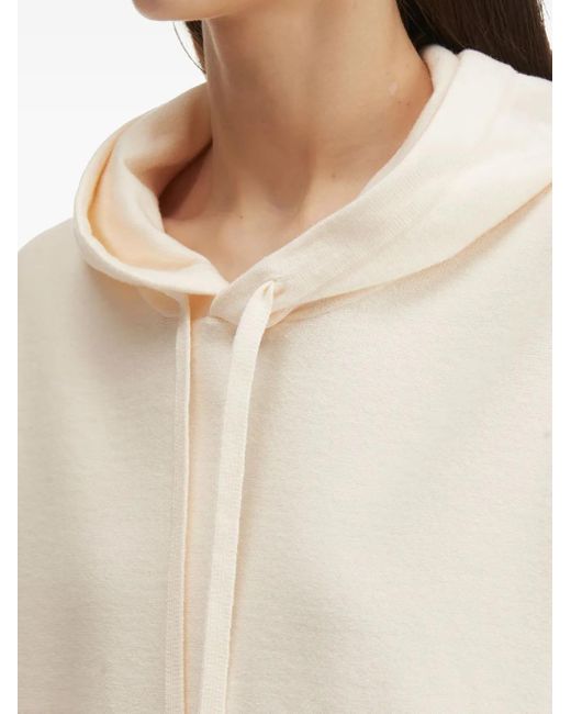 Izzue White Drawstring Hoodie