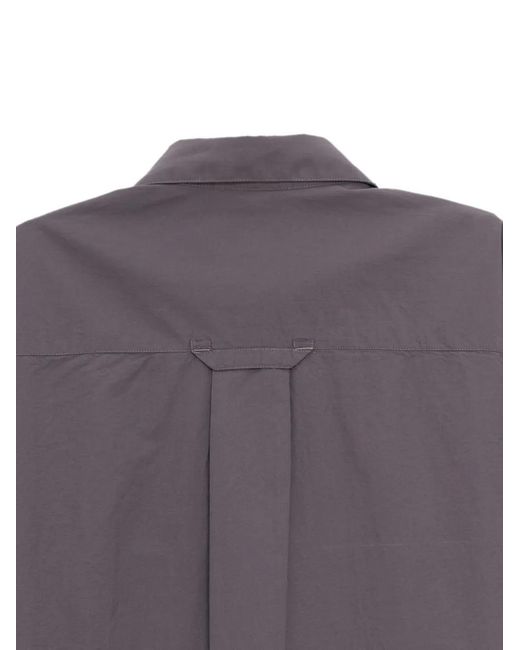 mfpen Purple Inquiry Micro-Structure Shirt