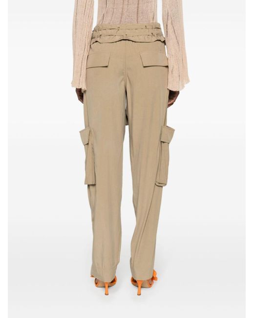 Pantalones cargo beige Isabel Marant de color Natural
