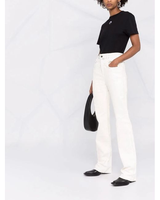 DIESEL Multicolor High-Waist Coated-Effect Jeans