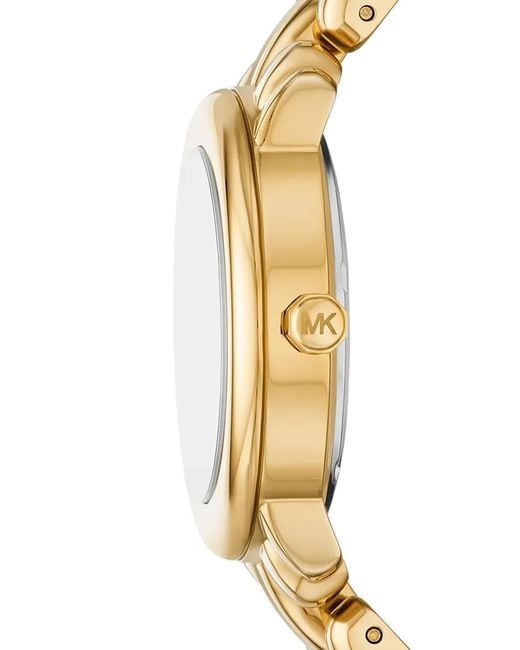 Michael Kors Metallic Phoebe Logo 21Mm Watch