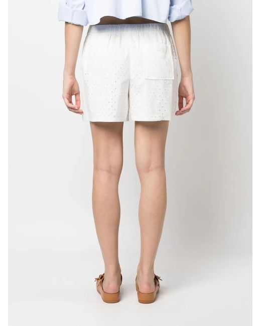 KENZO White Regular Fit Shorts