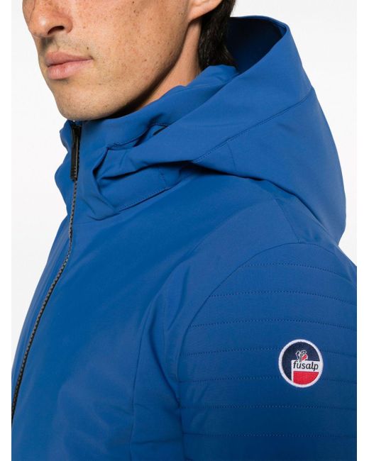 Fusalp Power Lll Ski Hooded Jacket in Blue for Men | Lyst