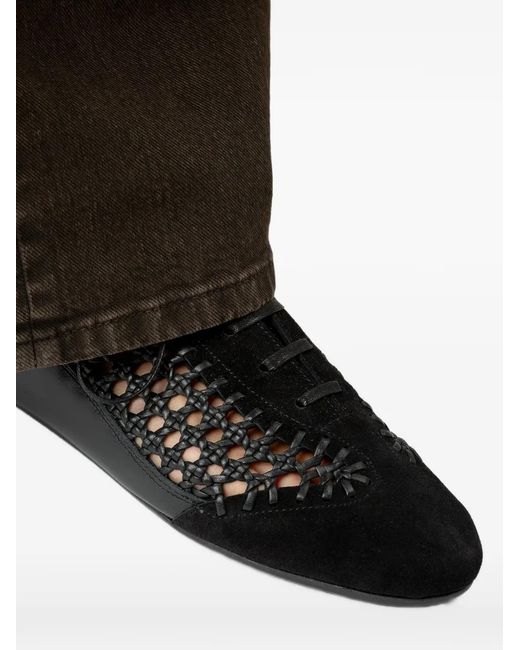 Hereu White Woven Sneakers for men