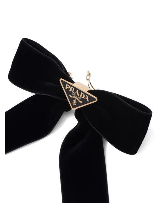 Prada Black Clips Accessories