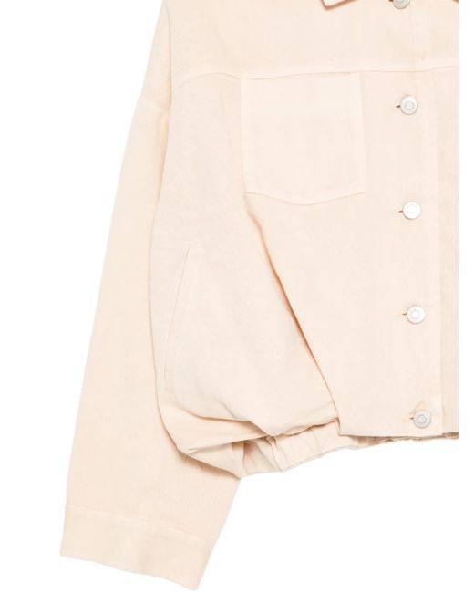 Roberto Collina Natural Pocket Collared Jacket