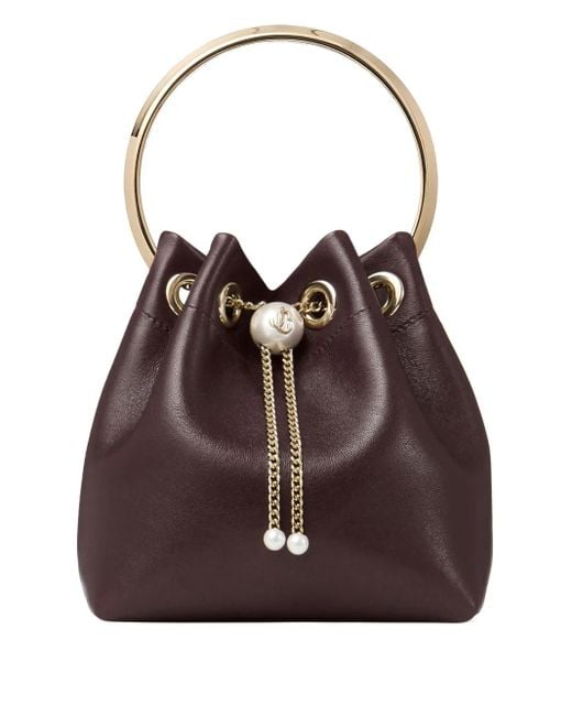 Bolso Bon Bon mini Jimmy Choo de color Brown