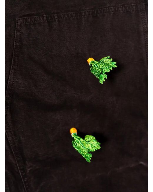 Doublet Black Carrot-Patch Jeans for men