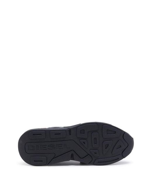 DIESEL Blue S-serendipity Panelled-design Sneakers for men