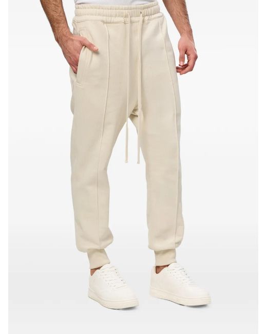 Hamza White Crudo V2 Track Pants for men