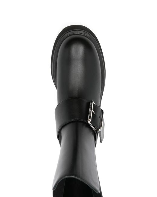 Alexander McQueen Black H.Boot S.Rubber