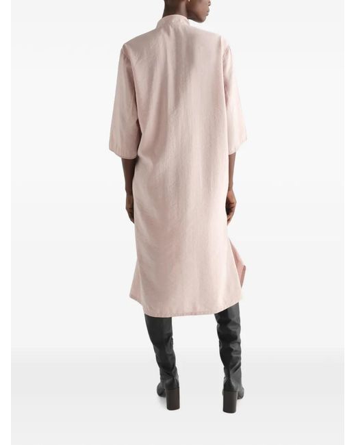 Lemaire Pink Soft-Collar Dress